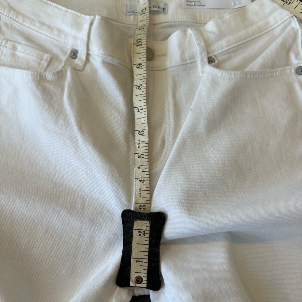LOFT white denim jeans new with tags - Picture 5 of 10